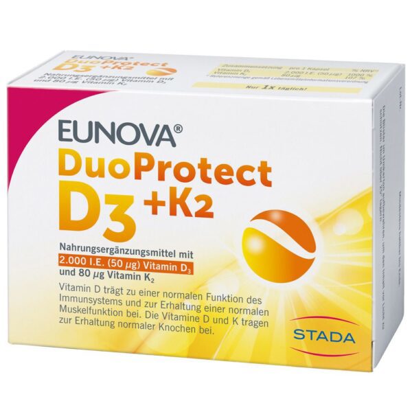 Eunova Duoprotect D3 K2 2000IU a30 cps